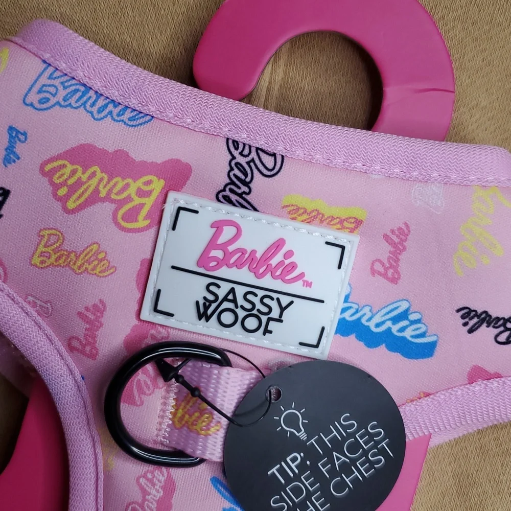 Pink Barbie Dog Harness‎